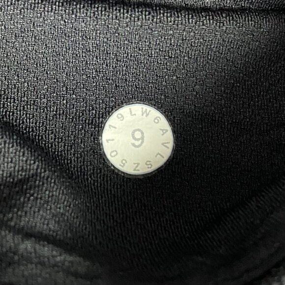 Lululemon Pace Rival Crop 22" Women's Size 6 Heathered Grey Black Gray Leggings - Picture 8 of 13